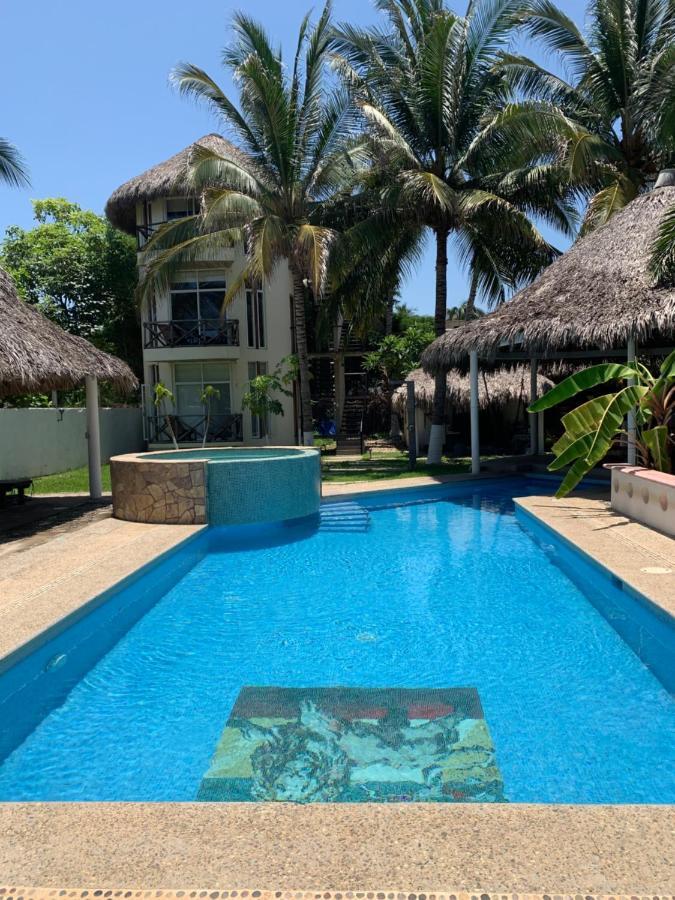 Playa Bruja Zicatela Lejlighed Puerto Escondido  Eksteriør billede